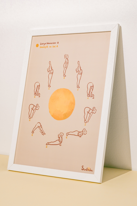 Pôster Surya Namaskar | A3