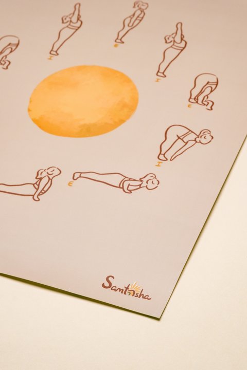 Pôster Surya Namaskar | A3
