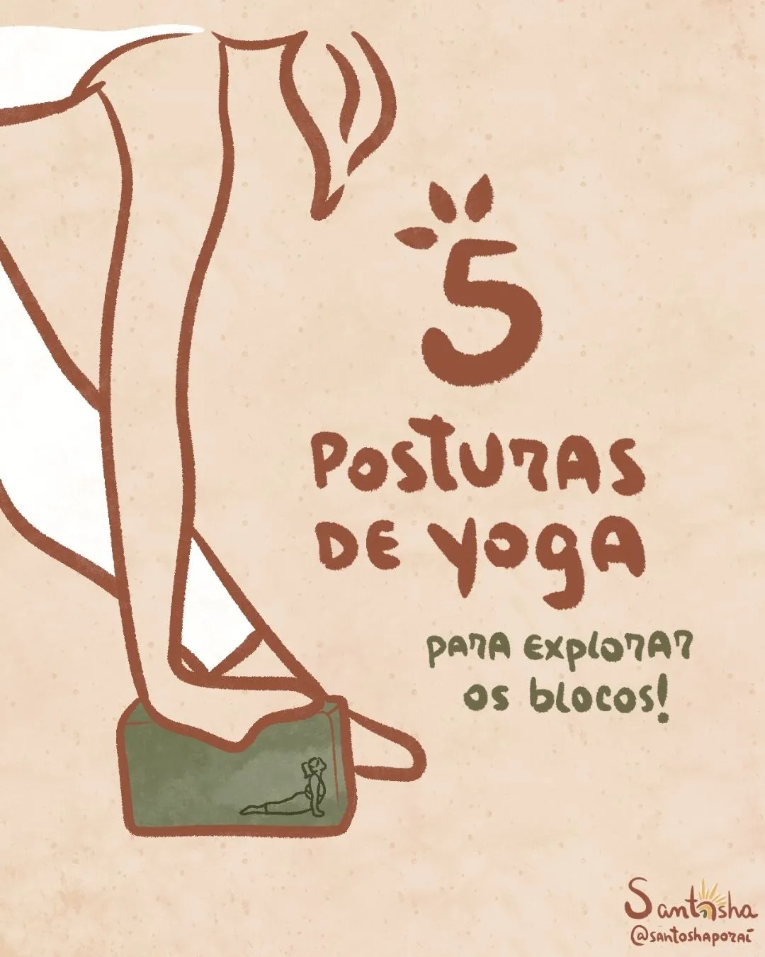 5 Posturas de Yoga para explorar com os blocos